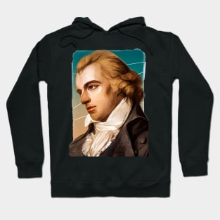 German Poet Friedrich Schiller illustration Hoodie